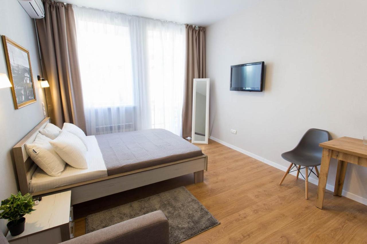 Modern Studio Beside Metro Yaroslava Mudroho, Universytet - Chernyshevska Str 95-7 Harkiv Dış mekan fotoğraf